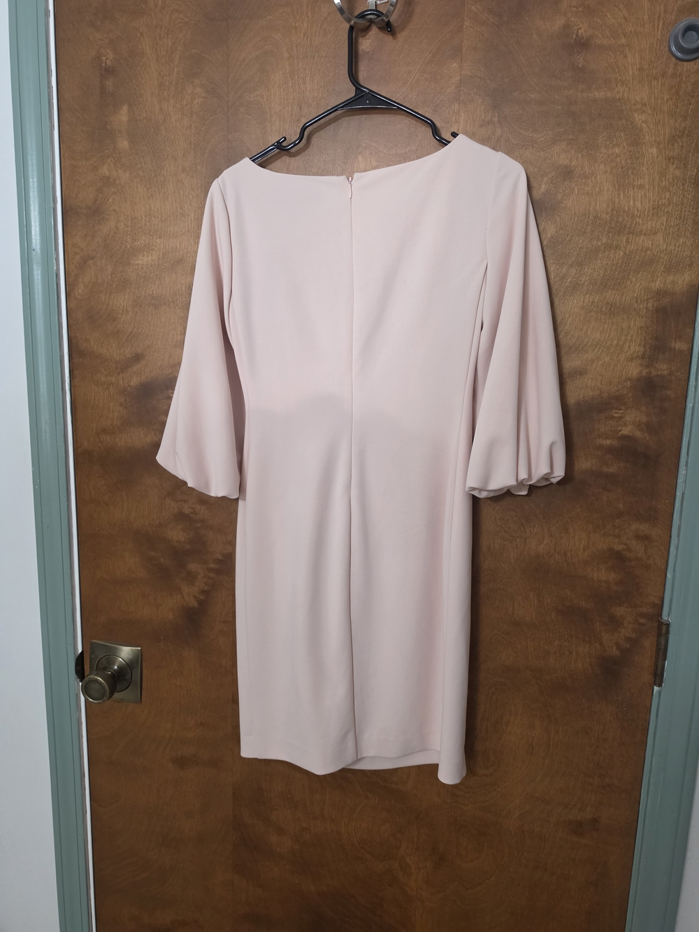 Ralph Lauren Pale Pink Long-Sleeve Sheath Dress - Picture 4 of 4